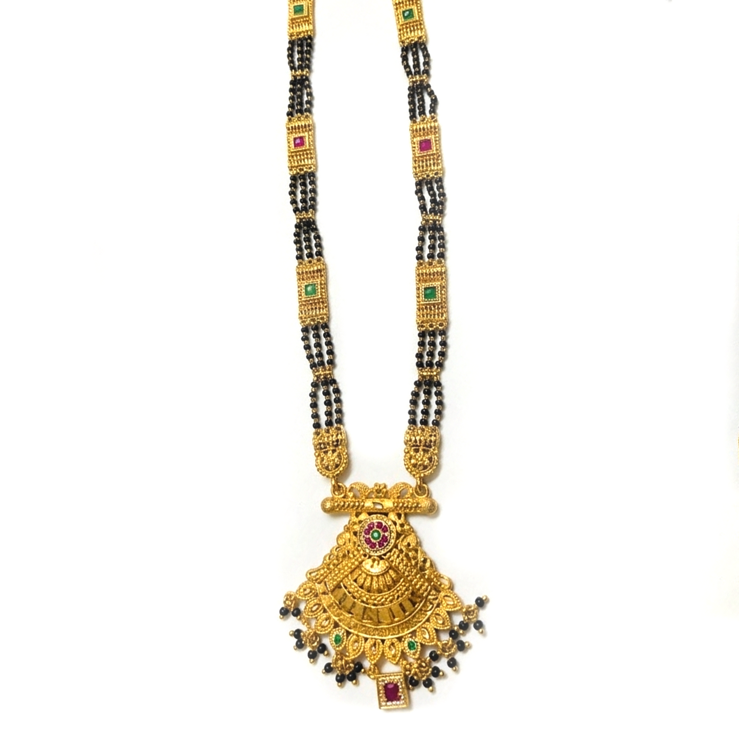 Swaraski 3 Line Mangalsutra