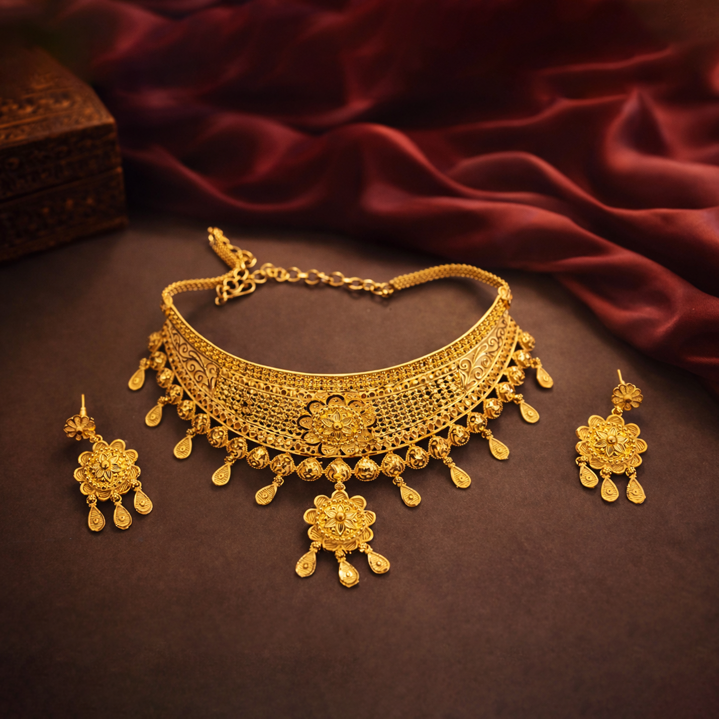 Hand made chokar set