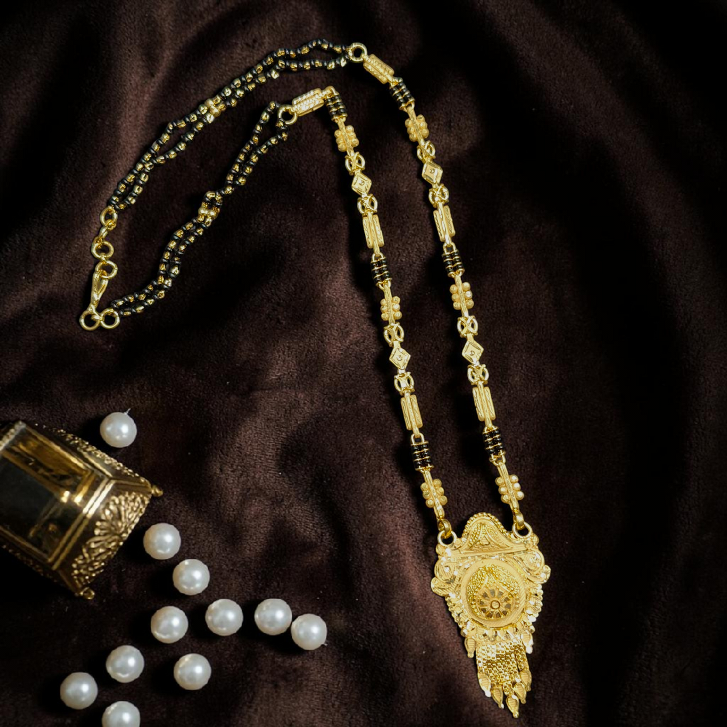 Short katiyar Mangalsutra