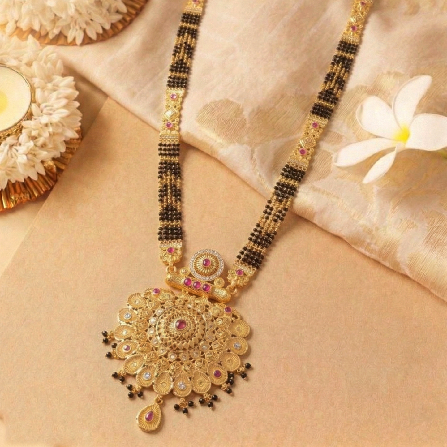 AD 5 Line Mangalsutra