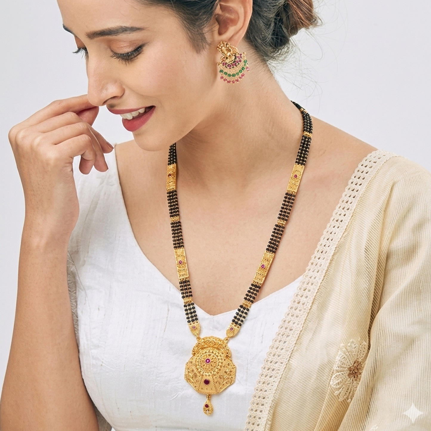 3 Line Mangalsutra