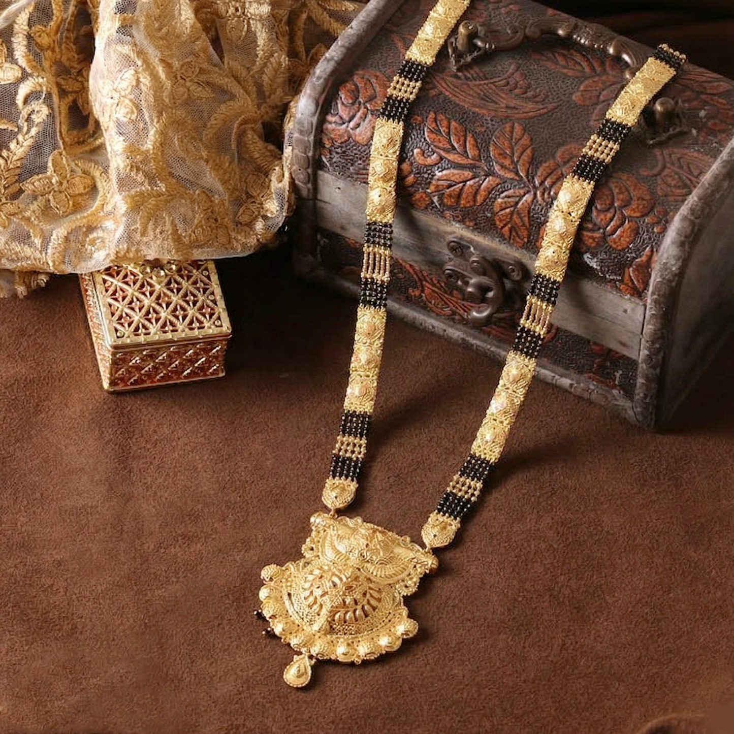Vati 4 Line Mangalsutra