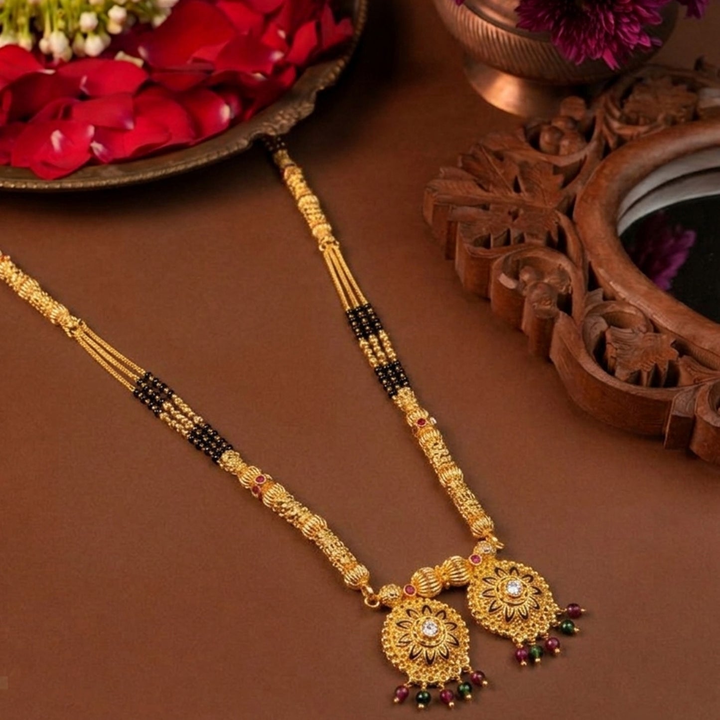 Vati Damru mangalsutra