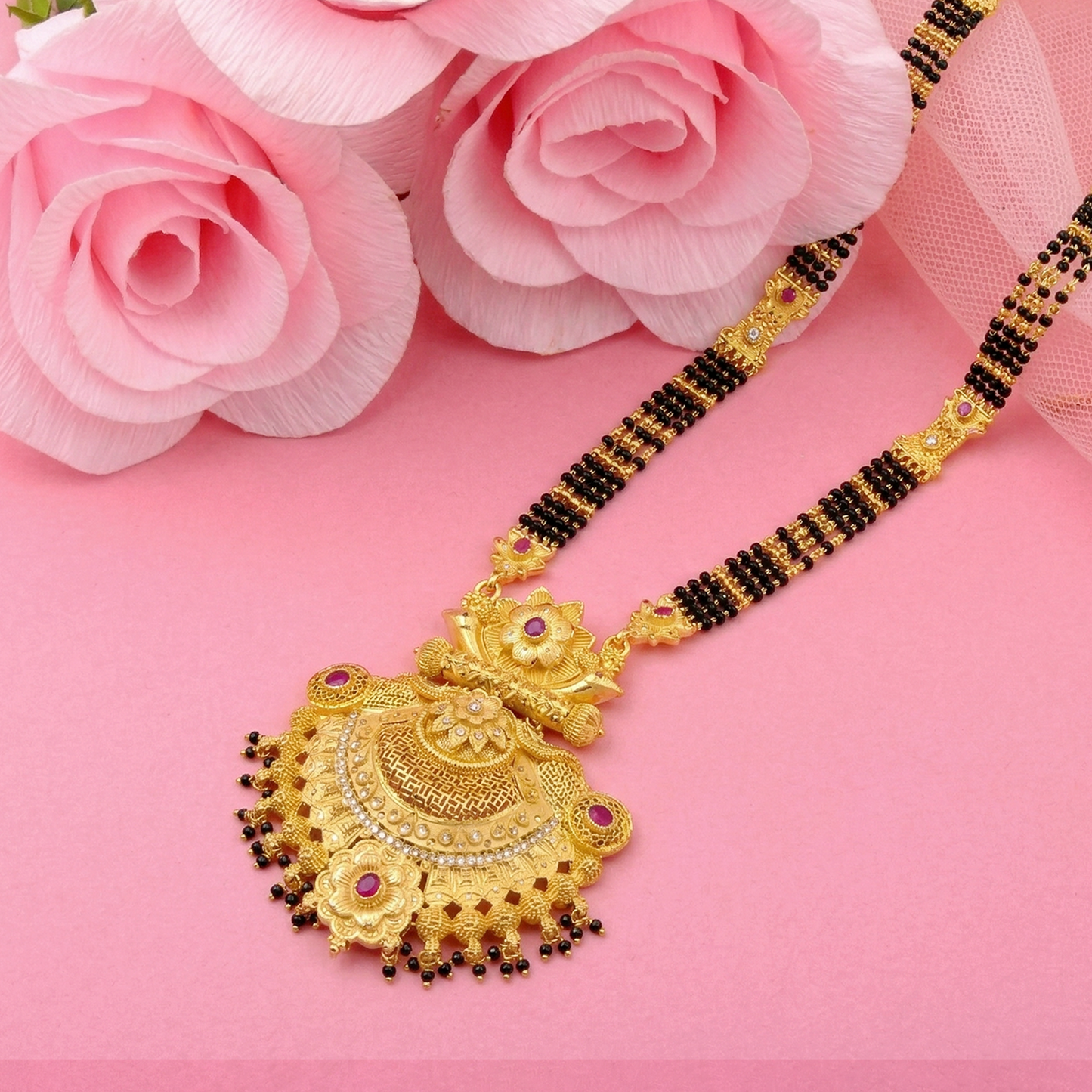 AD 5 Line Mangalsutra