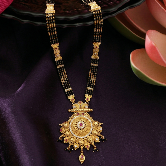 AD 5 Line Mangalsutra