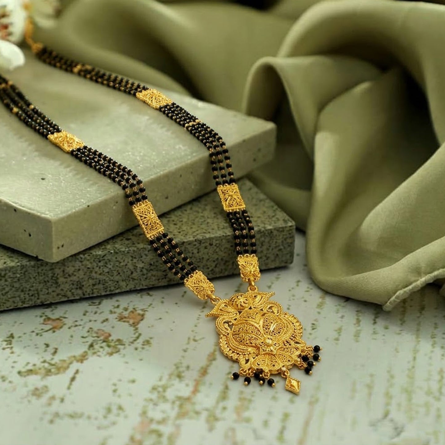 3 Line Mangalsutra