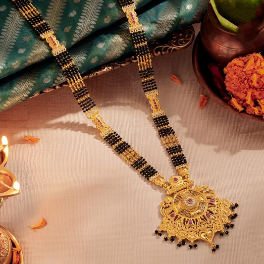 AD 5 Line Mangalsutra