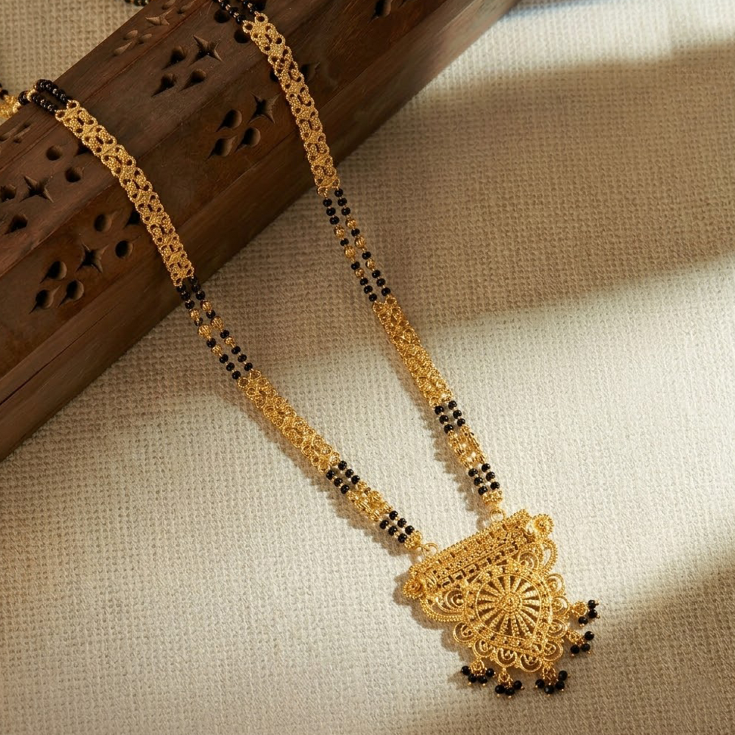 2 Line Chandan Har Mangalsutra