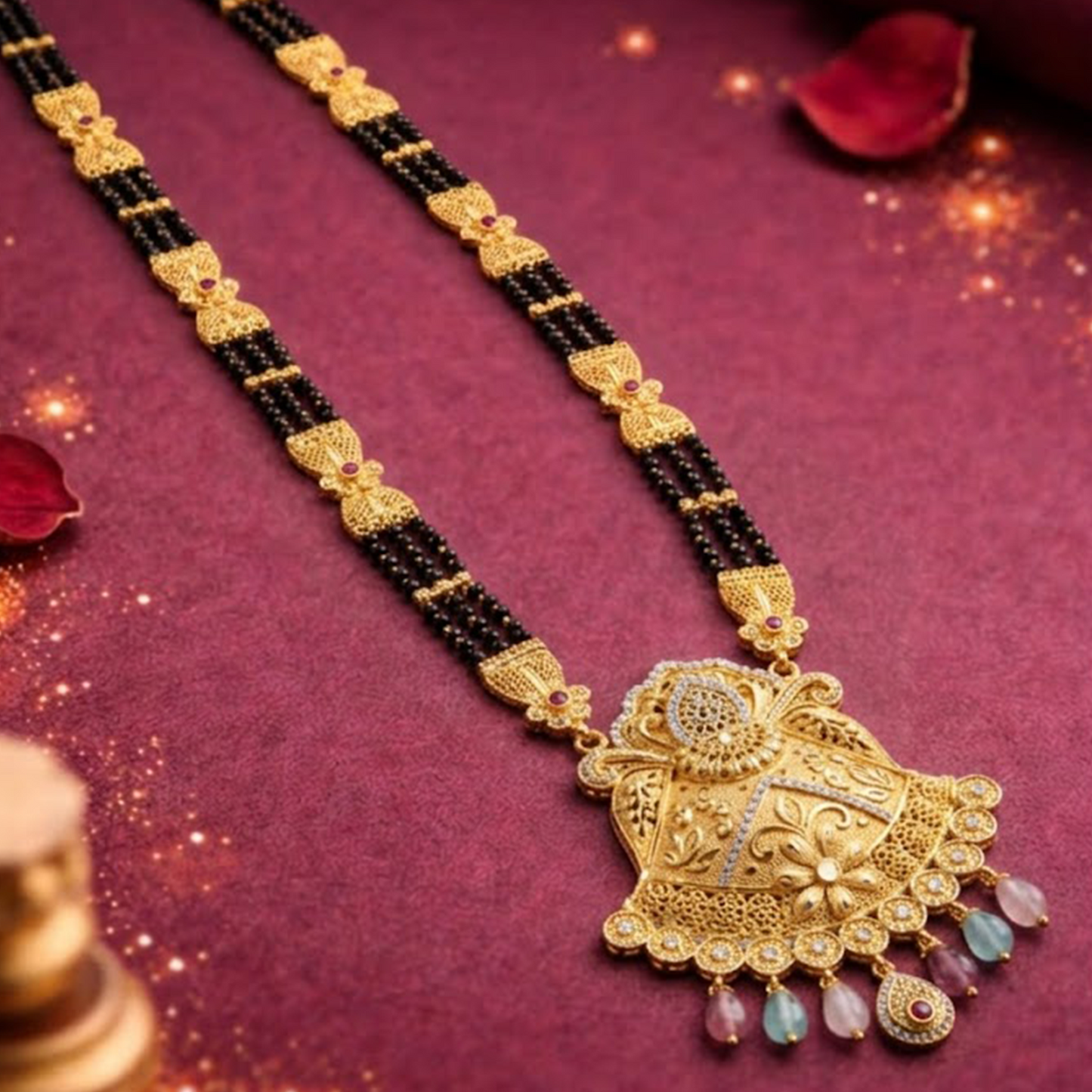 AD 4 Line Mangalsutra