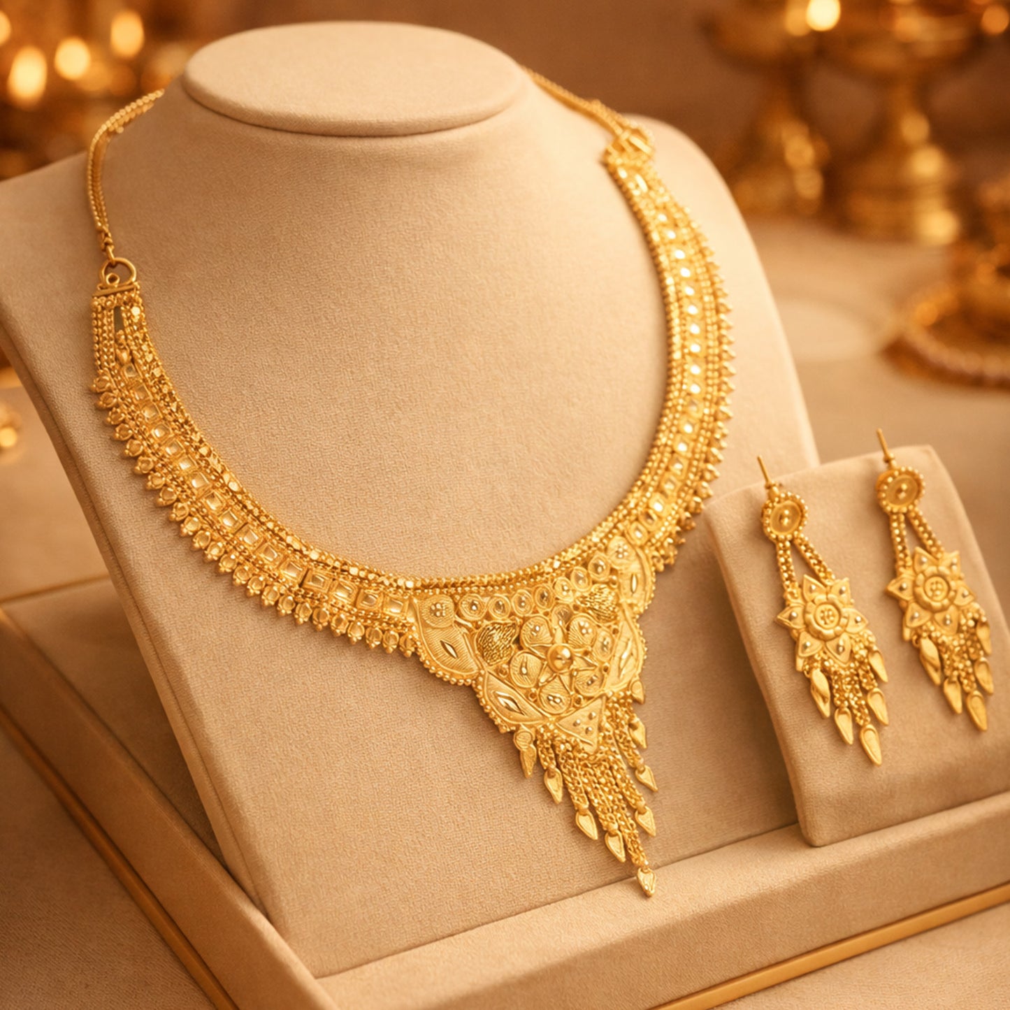 Hand made Necklace Set