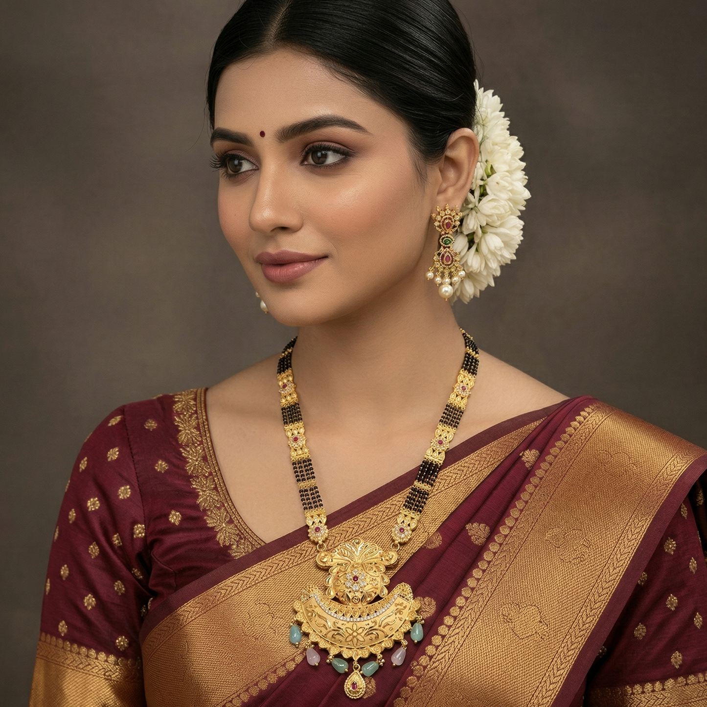 AD 4 Line Mangalsutra