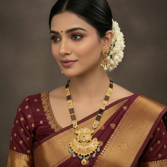 AD 4 Line Mangalsutra