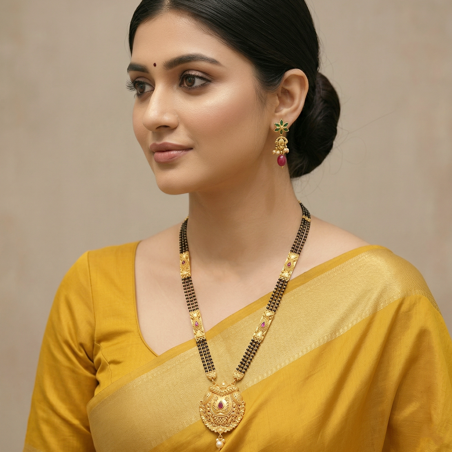 3 Line Mangalsutra