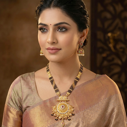 AD 5 Line Mangalsutra