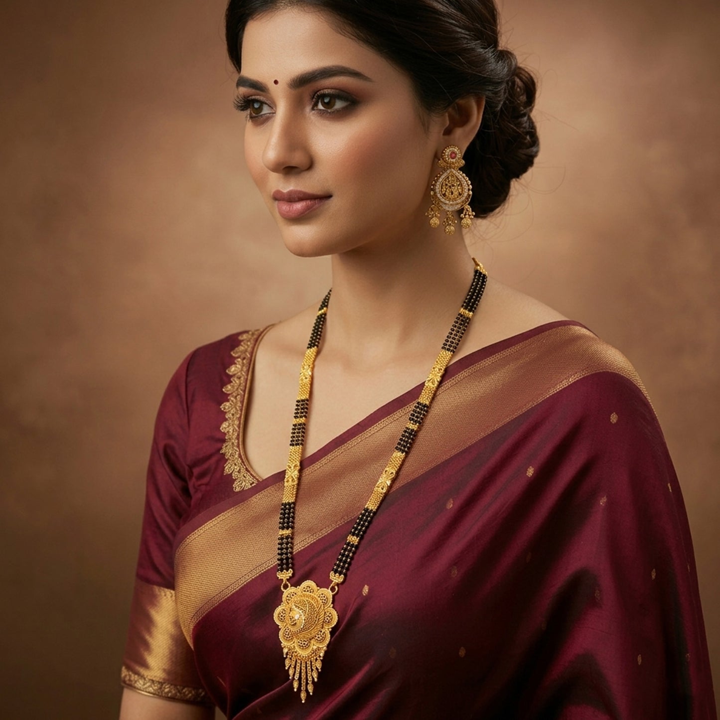 3 Line Mangalsutra