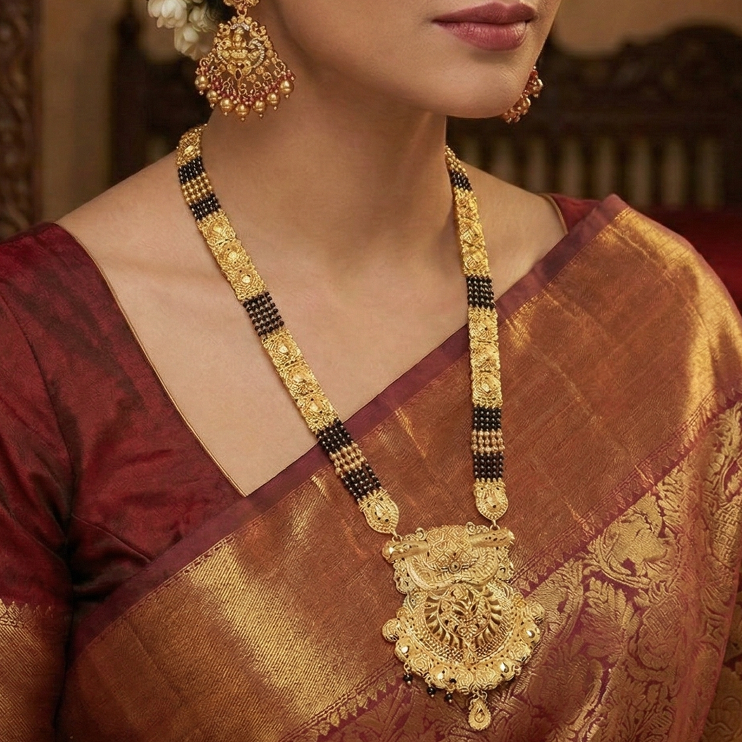 Vati 4 Line Mangalsutra