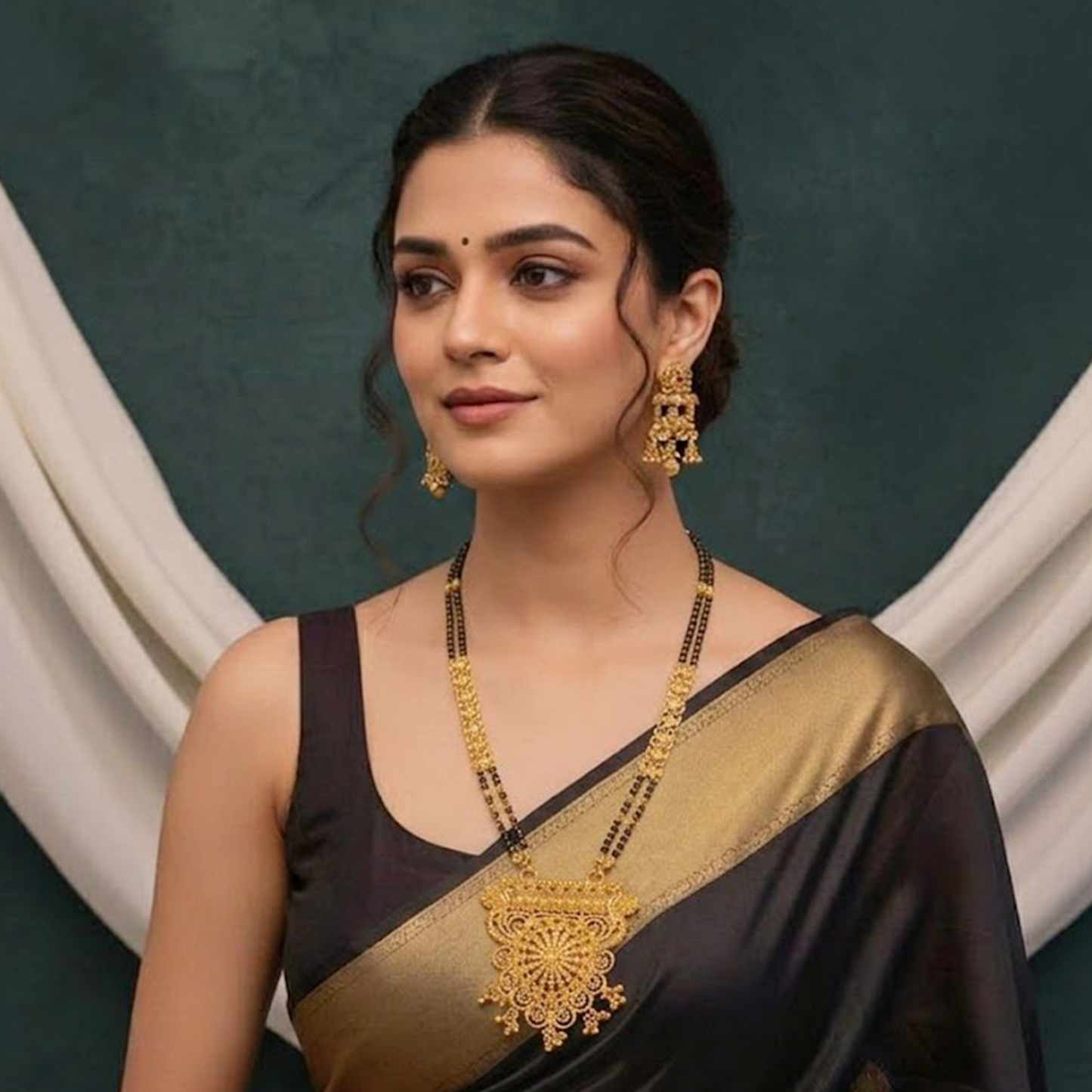2 Line Chandan Har Mangalsutra