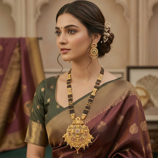 AD 5 Line Mangalsutra