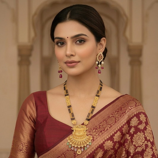 AD 5 Line Mangalsutra