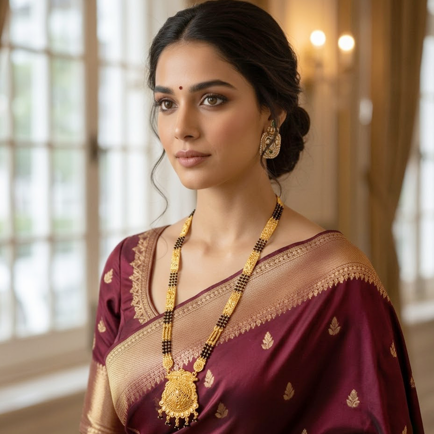 3 Line Mangalsutra