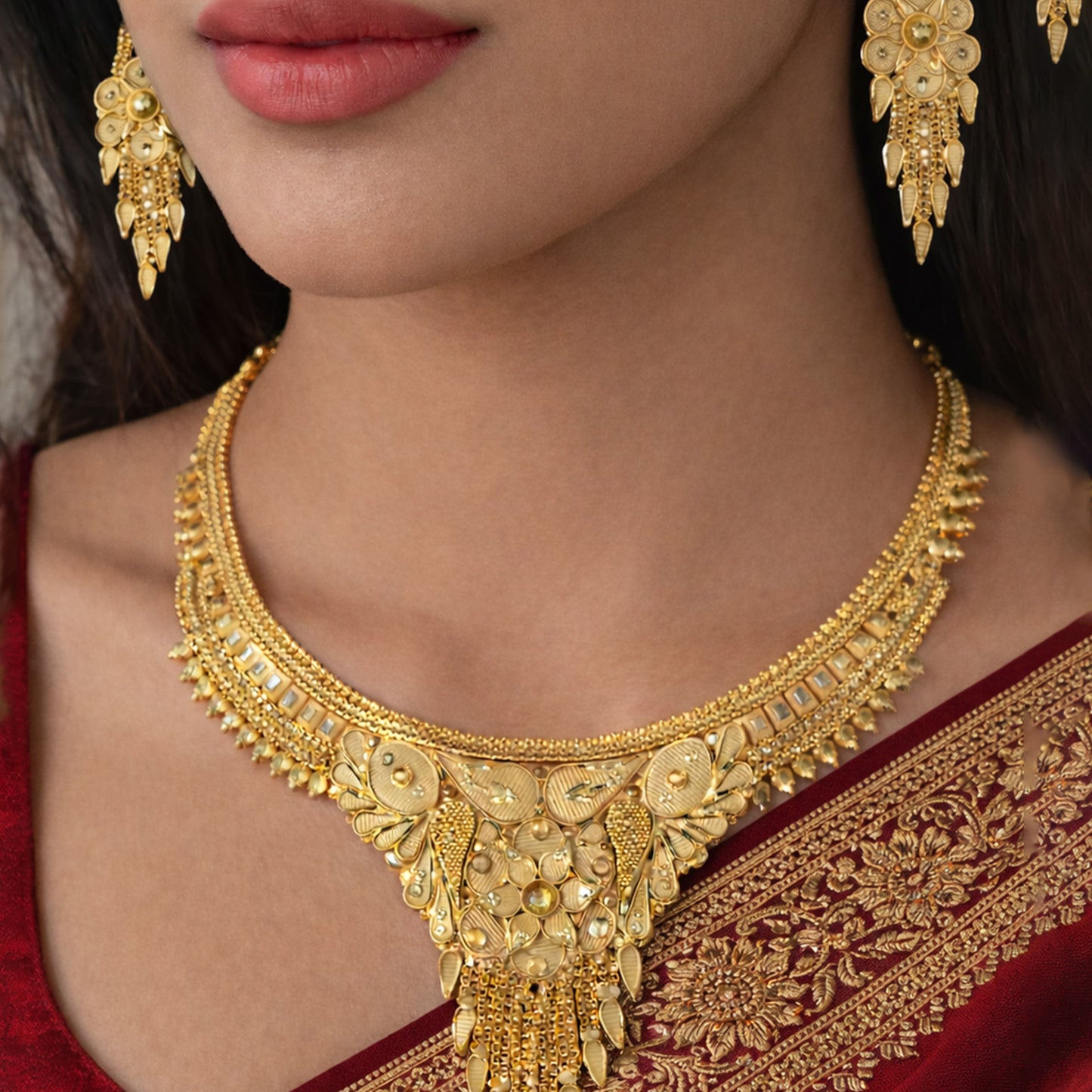 Hand made Necklace Set