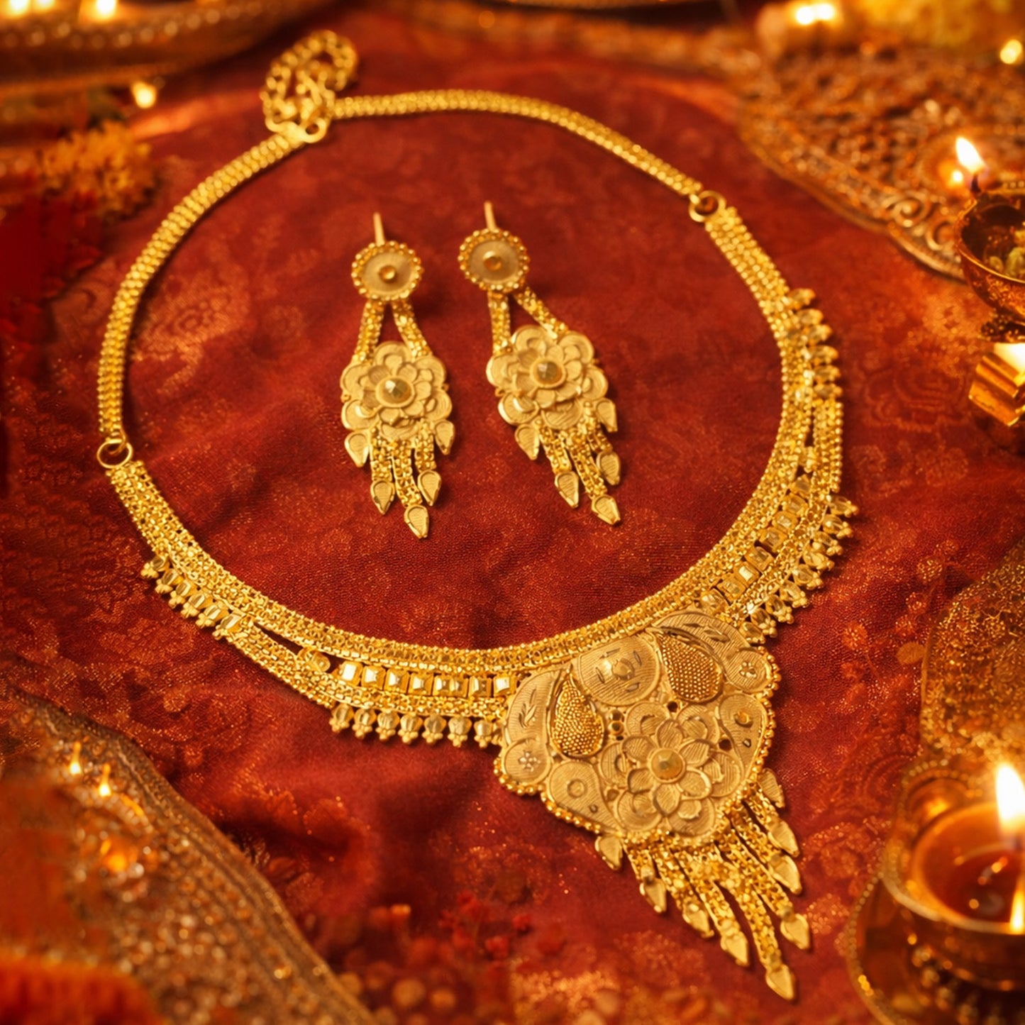 Hand made Necklace Set