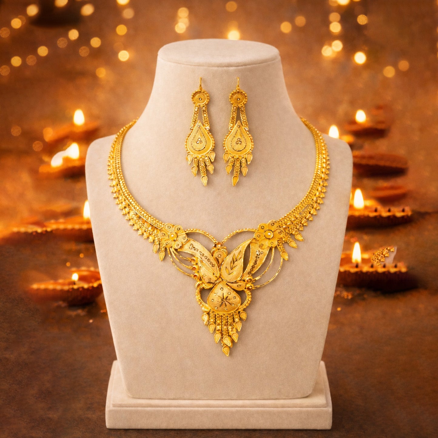 Hand made Necklace Set