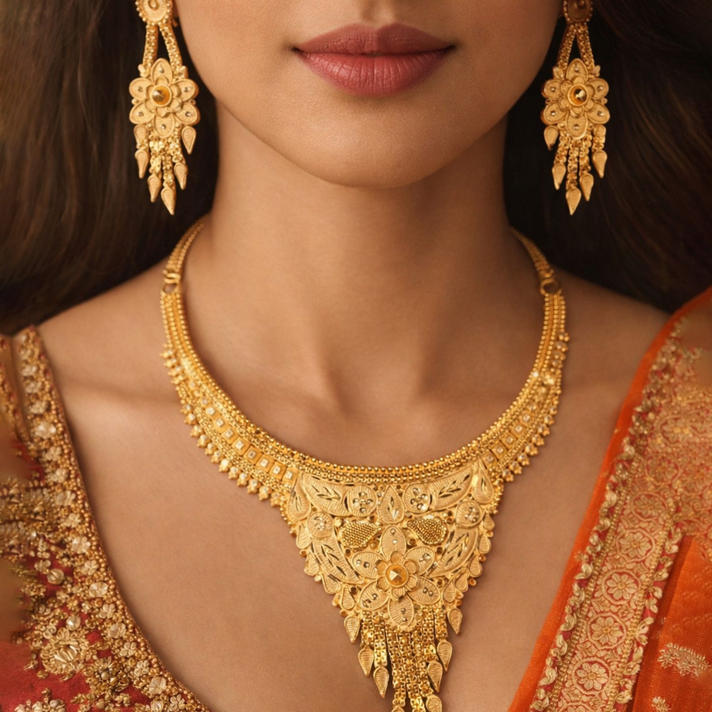 Hand made Necklace Set