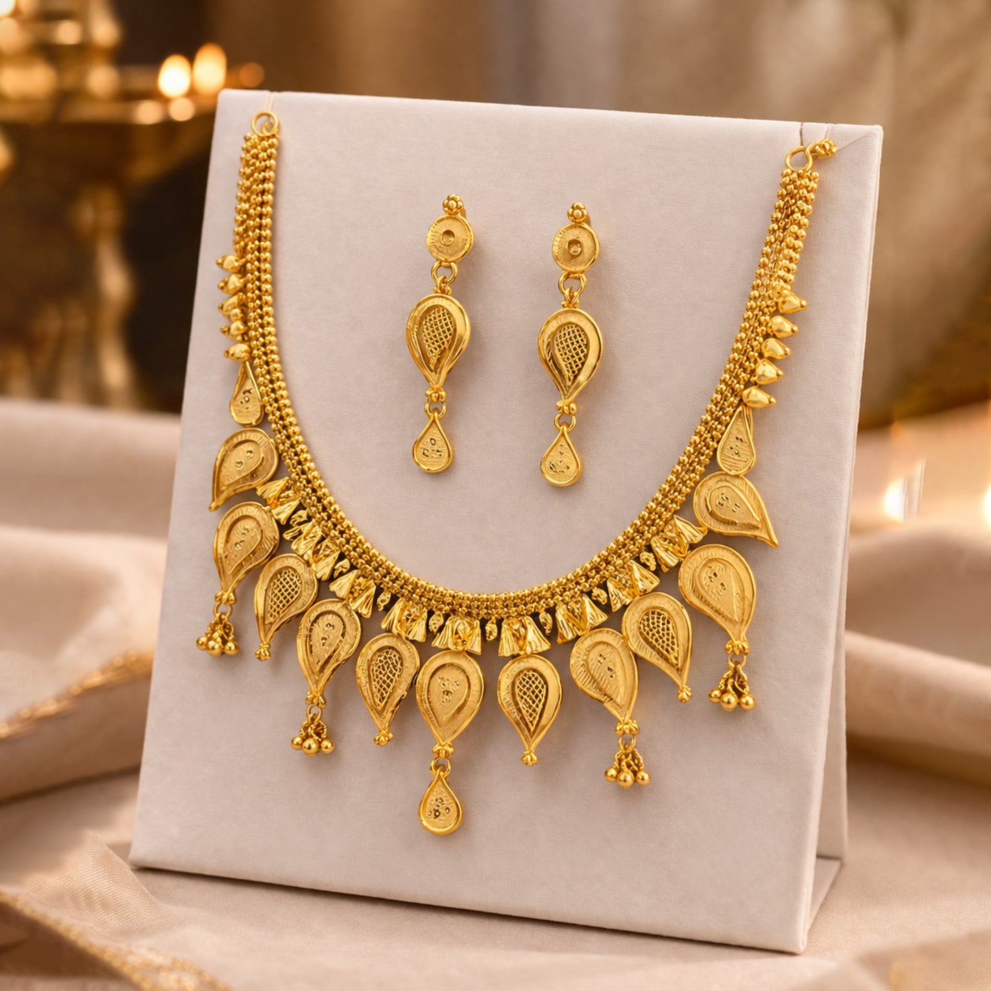1 Line Necklace set