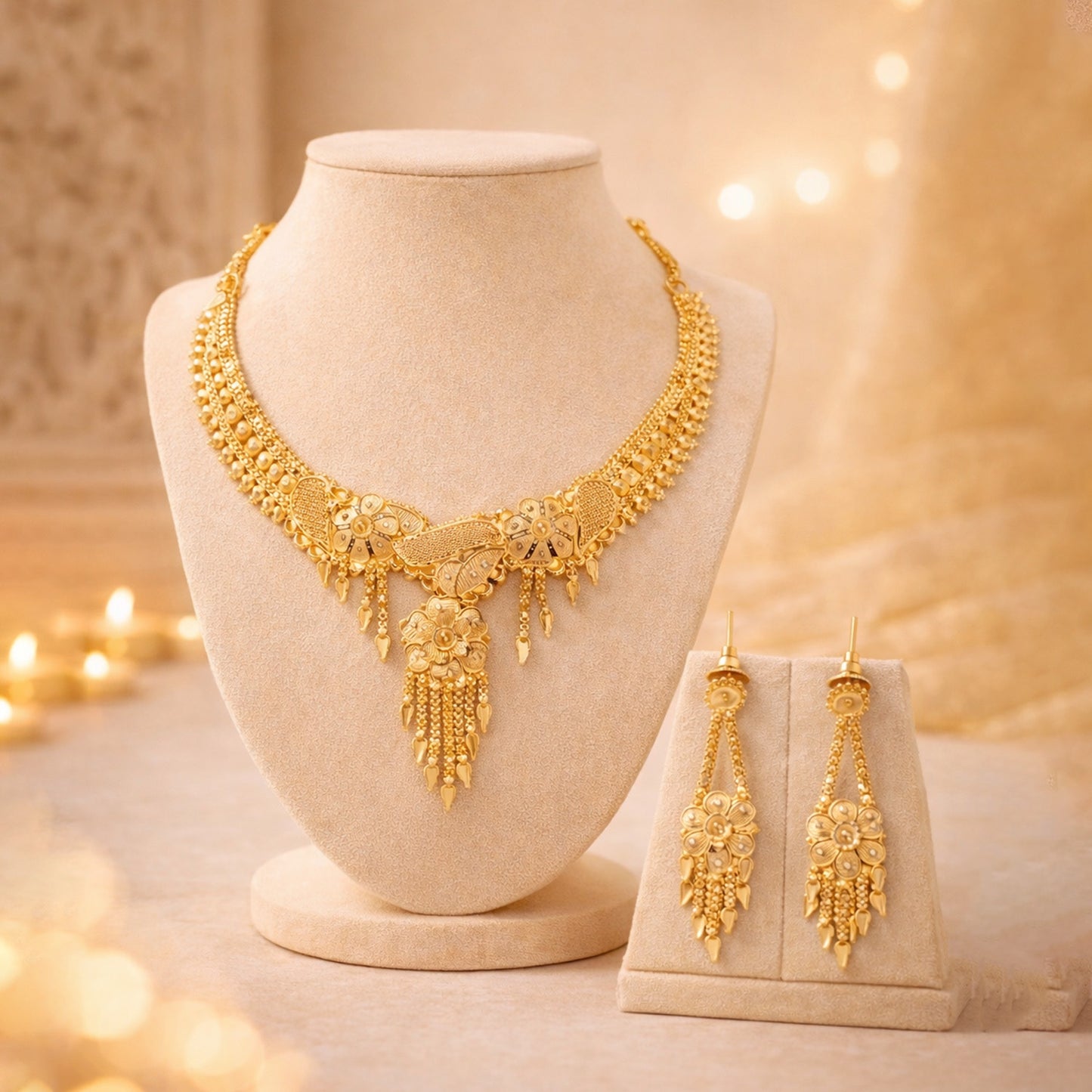 Hand made Necklace Set