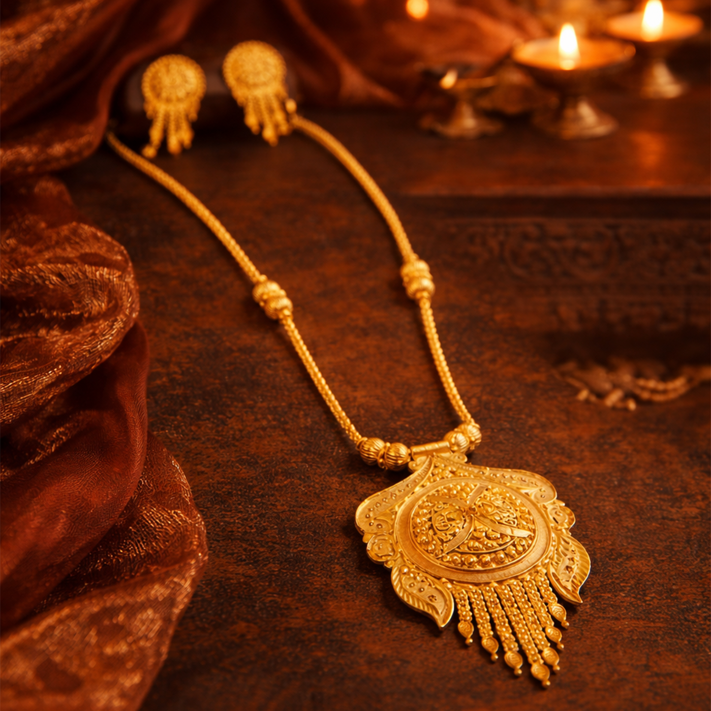 Hand made chain & pendant