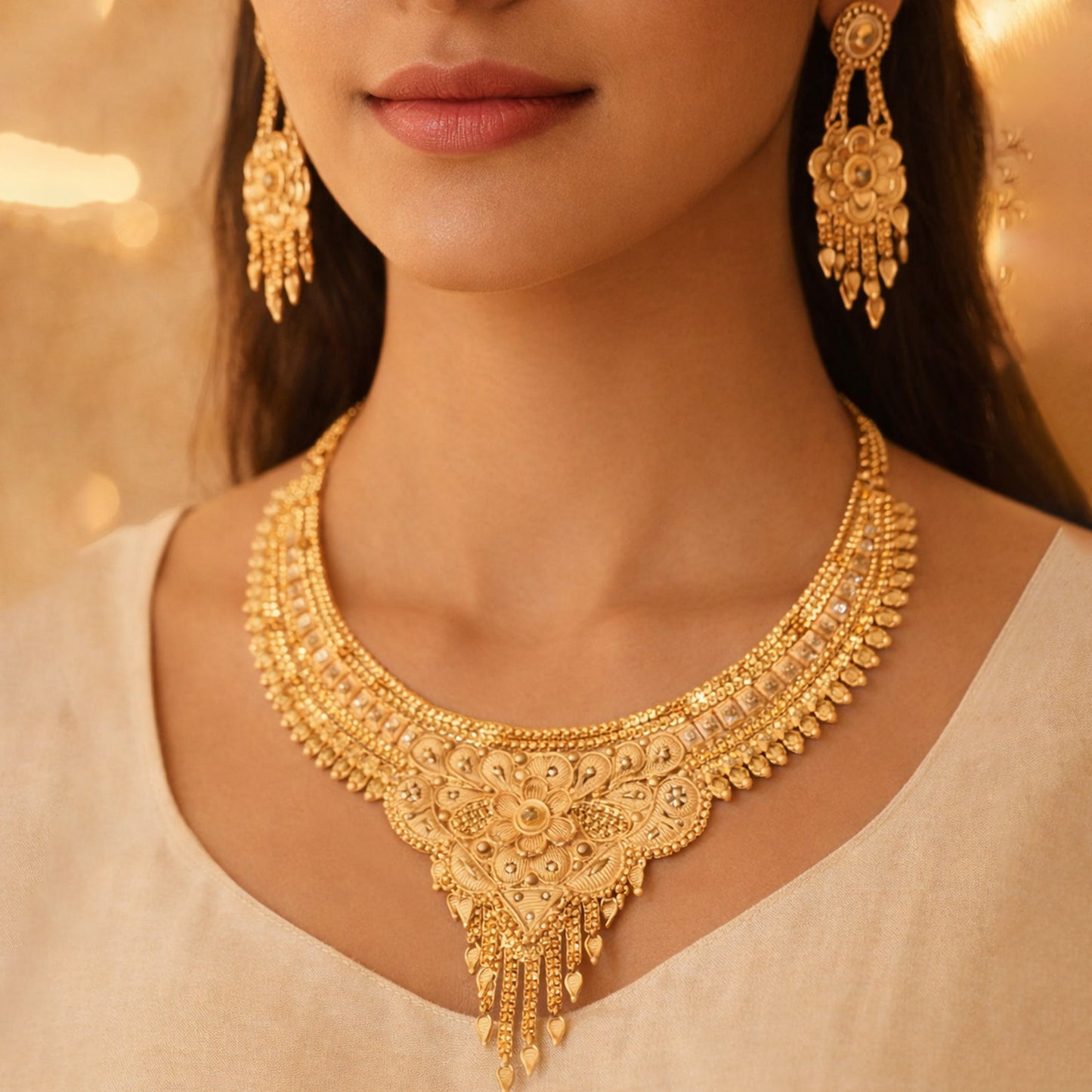 Hand made Necklace Set
