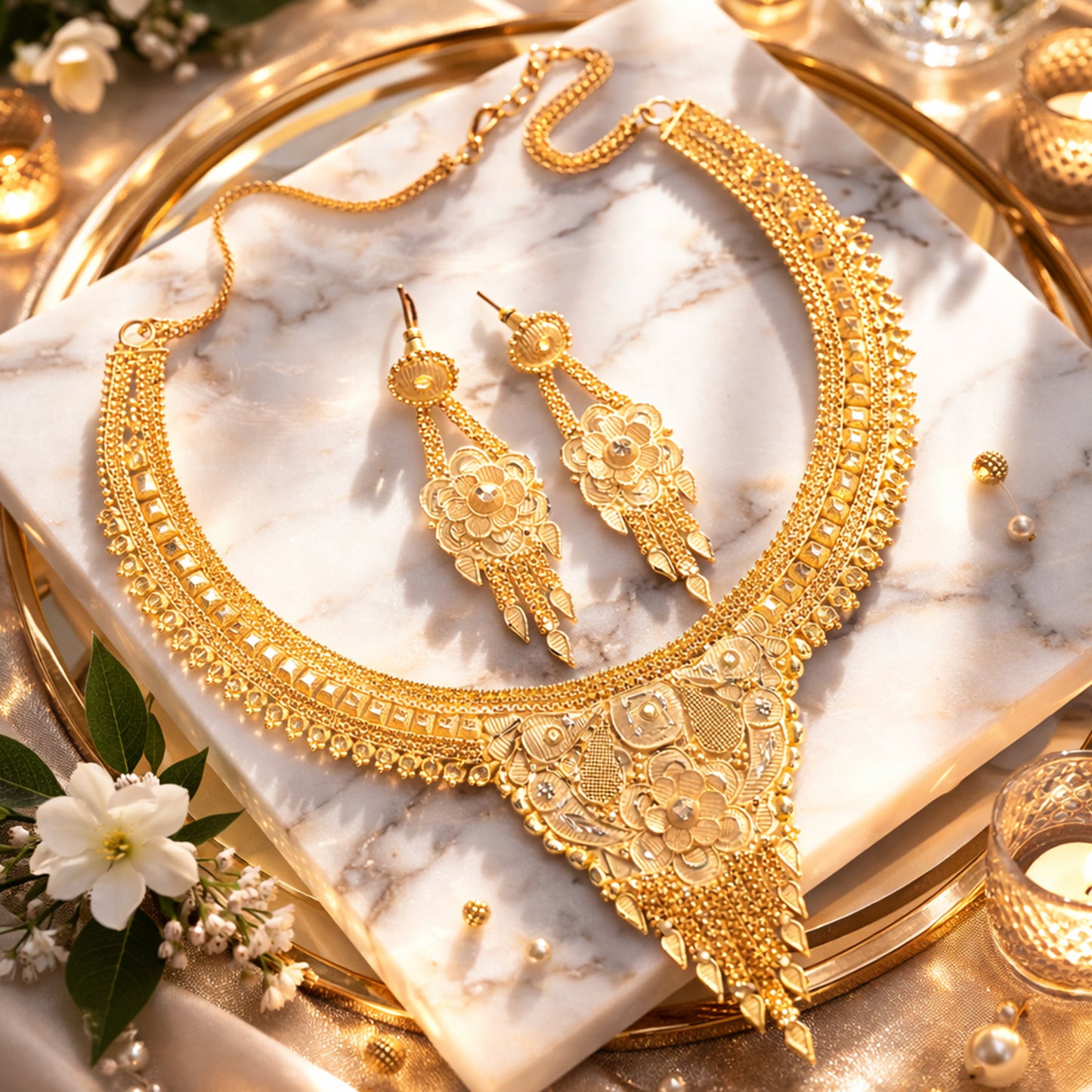 Hand made Necklace Set