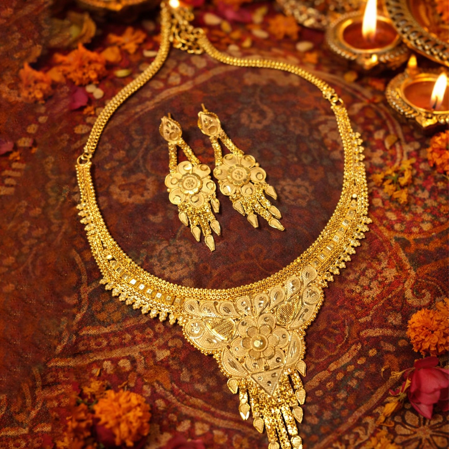 Hand made Necklace Set