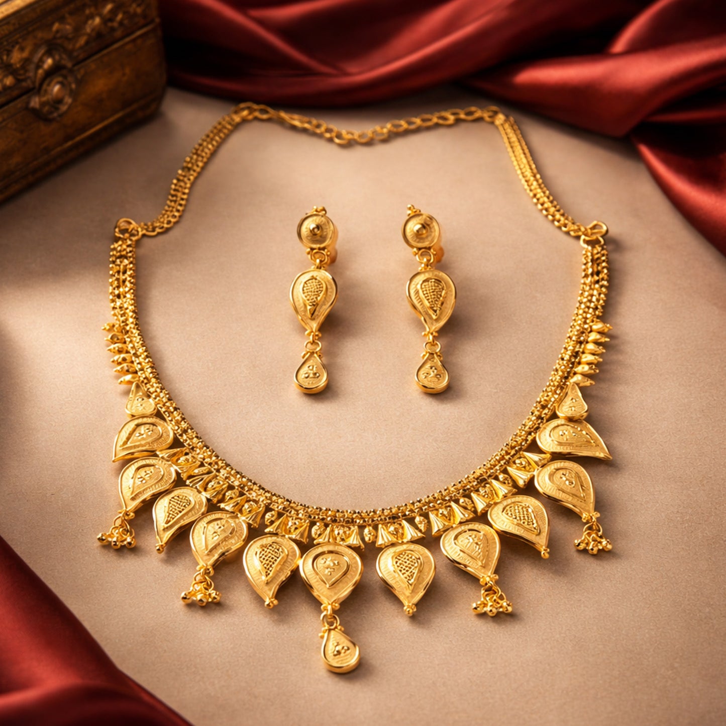1 Line Necklace set