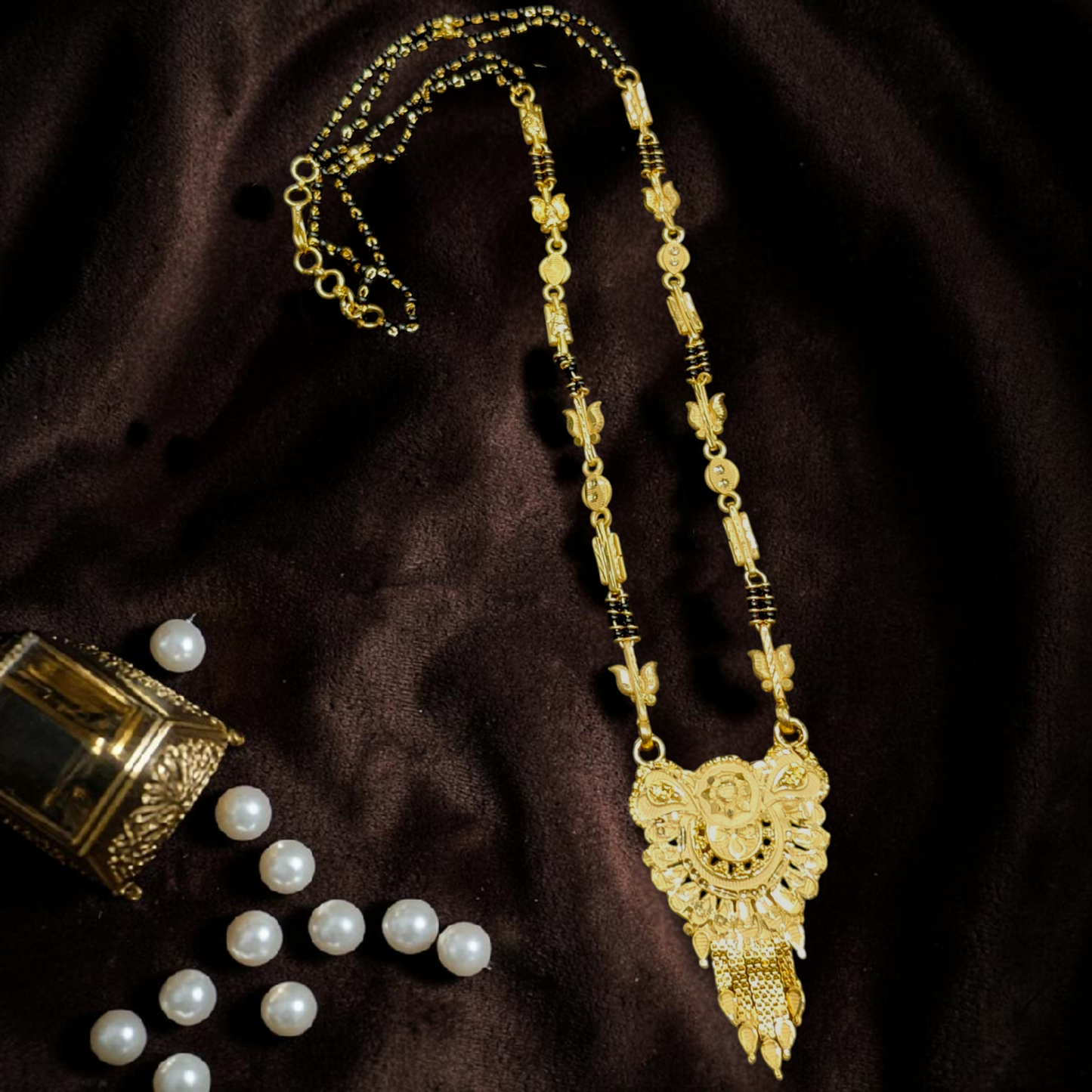 Short katiyar Mangalsutra