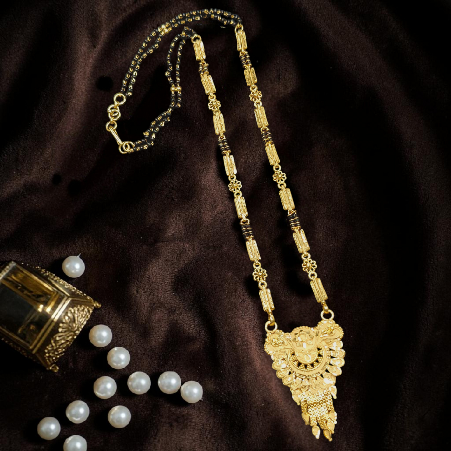 Short katiyar Mangalsutra