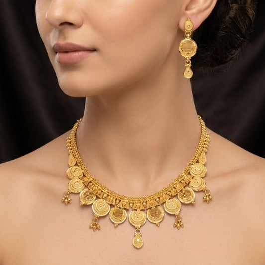 1 Line Necklace set
