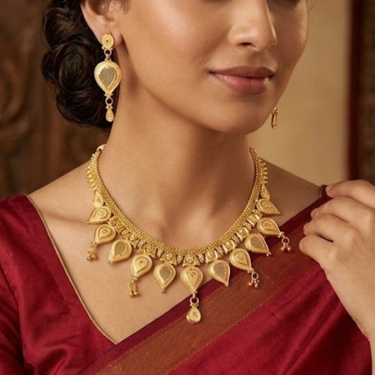 1 Line Necklace set