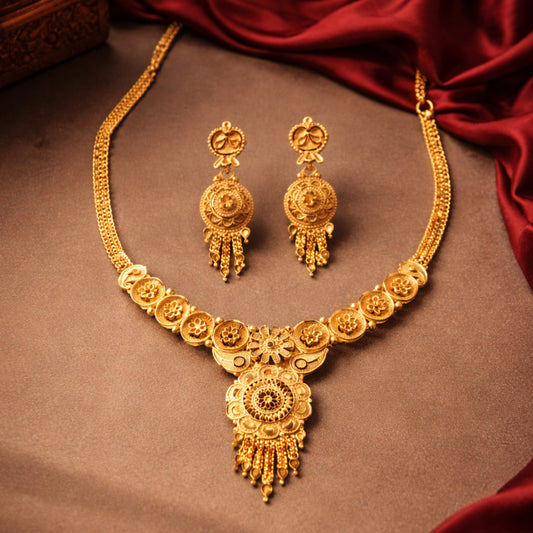 1 Line Necklace set
