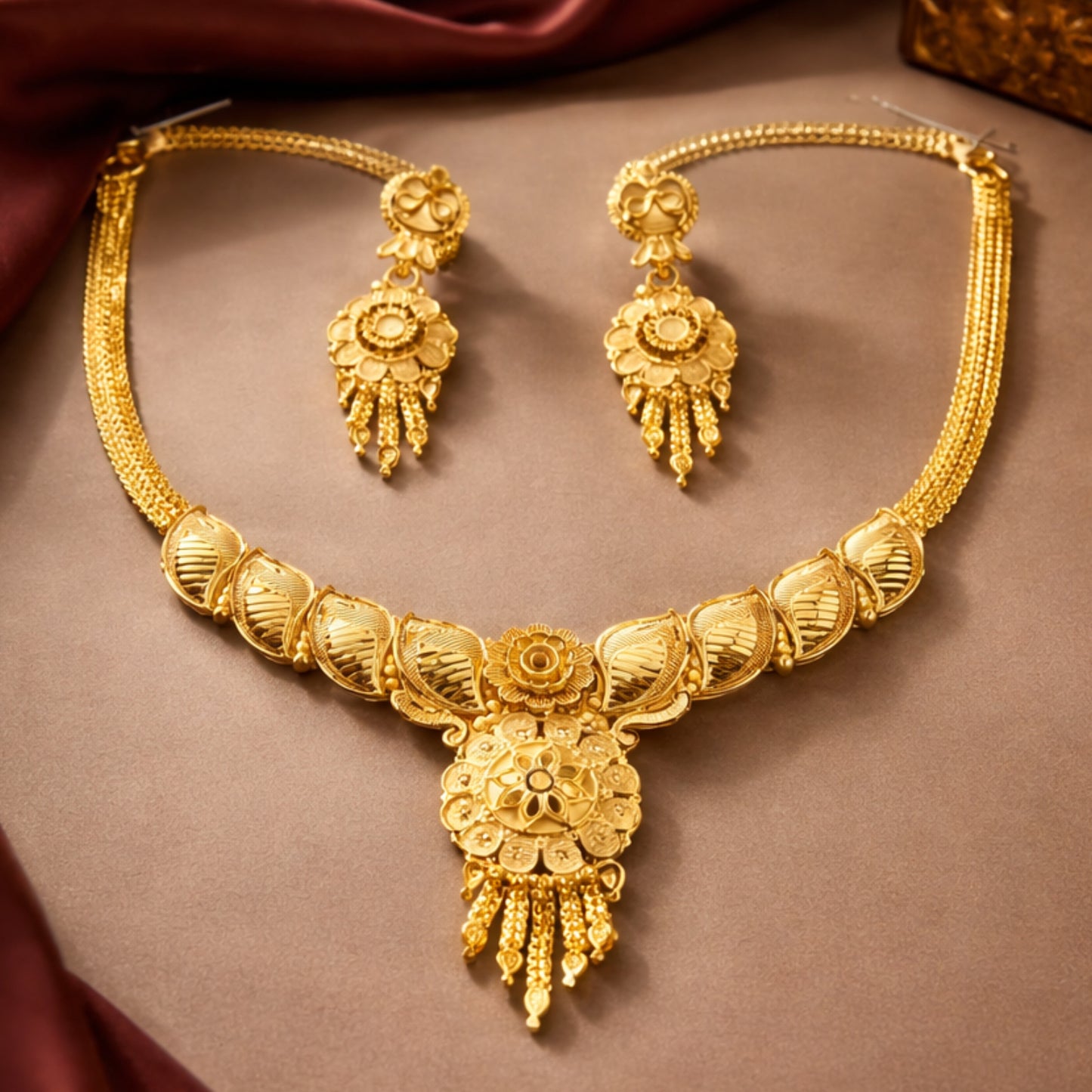 1 Line Necklace set