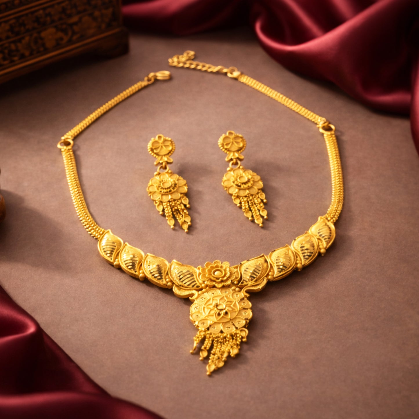 1 Line Necklace set