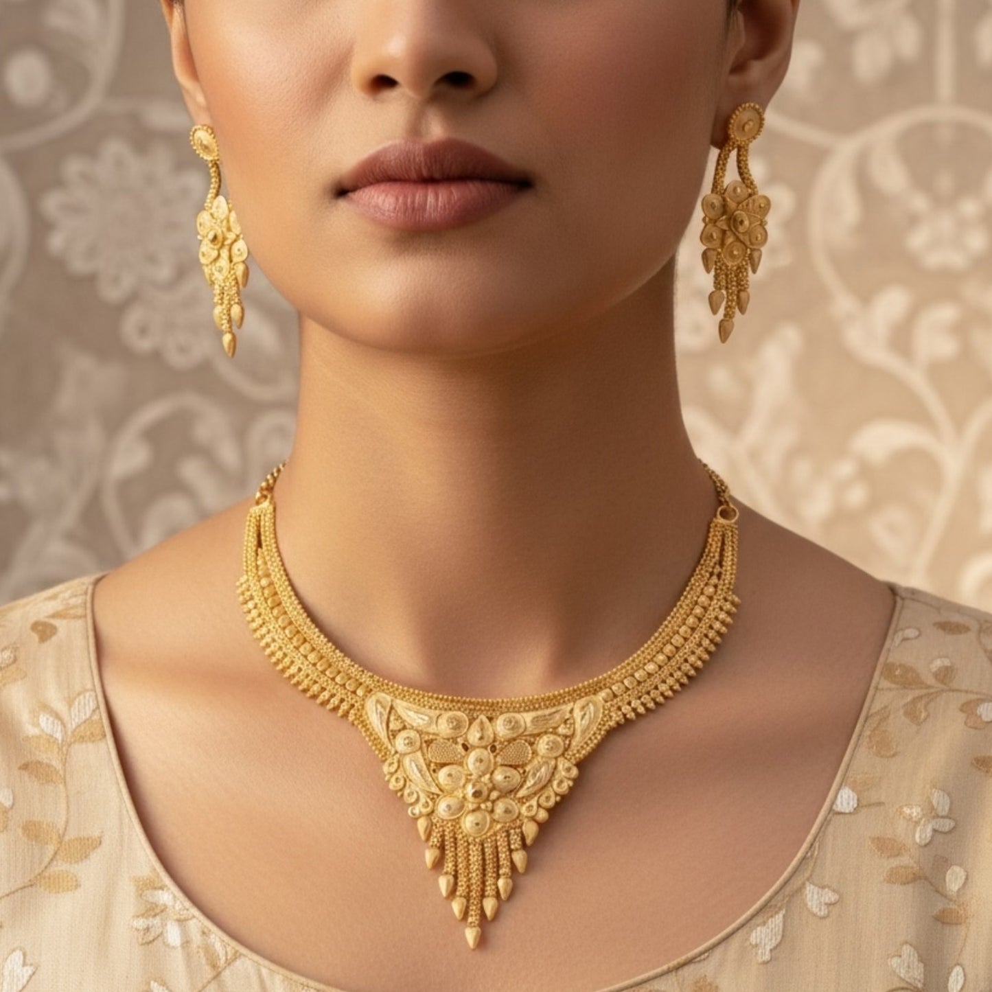 Hand made Necklace Set