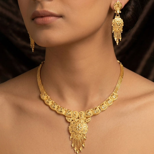 1 Line Necklace set