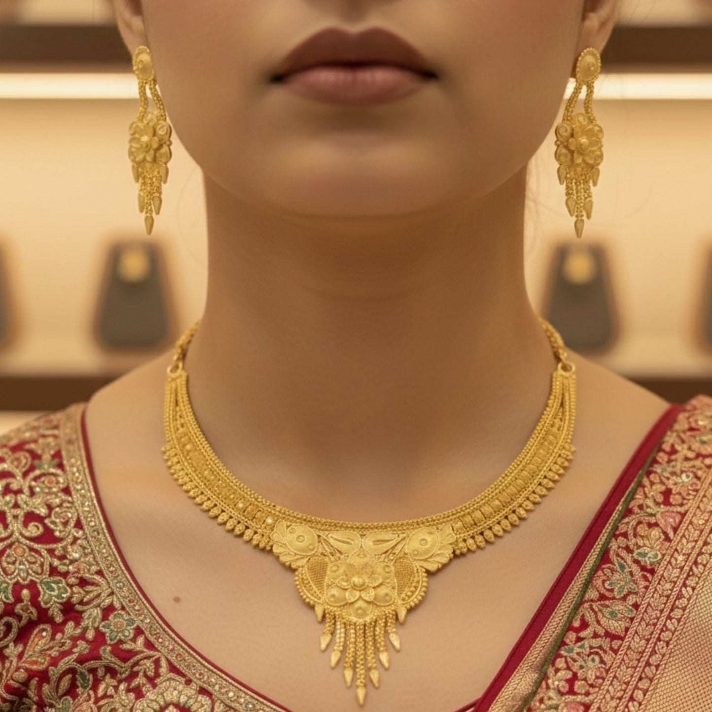 Hand made Necklace Set